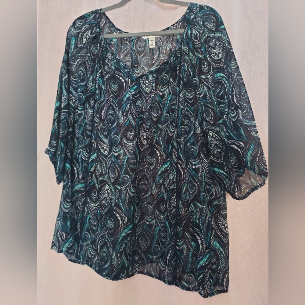 Woman plus size blouse